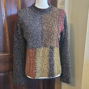 Colorful Patchwork Sweater